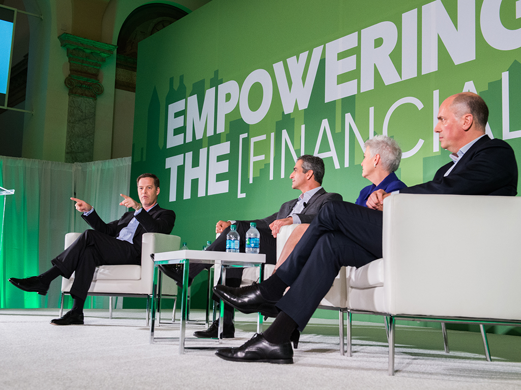 Corporate conference setup